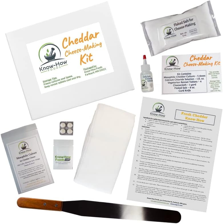 Cheddar CheeseMaking Kit