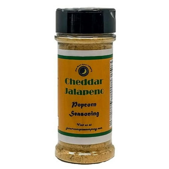 June Moon Spice Company's Cheddar Jalapeno Popcorn Seasoning | Premium | Large Shaker | 5.5 fl. oz.