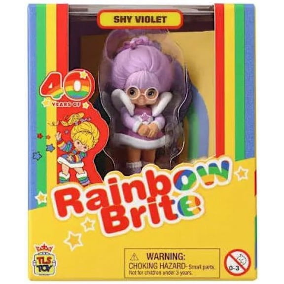 Rainbow Brite Series 2 40th Anniversary Shy Violet PVC Figure