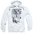 thumbnail image 1 of Cheech & Chong Men's  Cheeck Chong Dog Hooded Sweatshirt White, 1 of 2