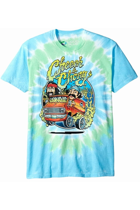 Men's Smokin' Ride Tie Dye T-shirt XX-Large Multi