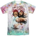 thumbnail image 1 of Cheech & Chong Men's Fried Tie Dyed Sublimation T-shirt XXX-Large White, 1 of 2