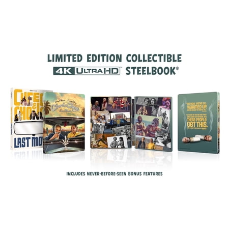 Cheech & Chong's Last Movie (Steelbook) (4K Ultra HD) Bushell Productions, Comedy/Documentary