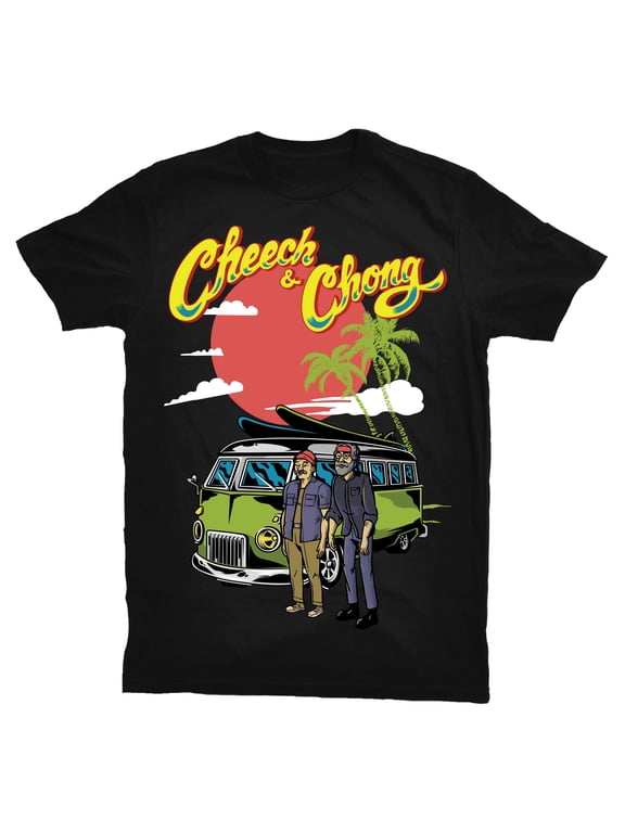 Cheech and Chong Van Men's Short-Sleeve Graphic T-Shirt, Sizes S-XL