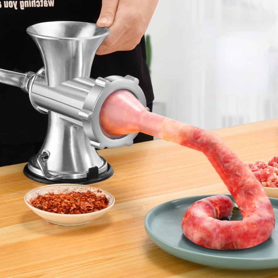CheefulL Meat Grinder Manual 304 Stainless Steel Manual Meat Grinder