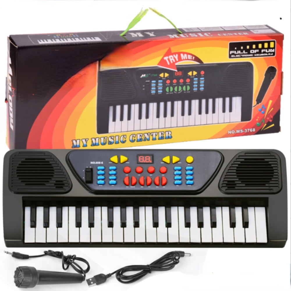 Cheefull 61 Key Electric Music Piano Keyboard for Kids,Portable