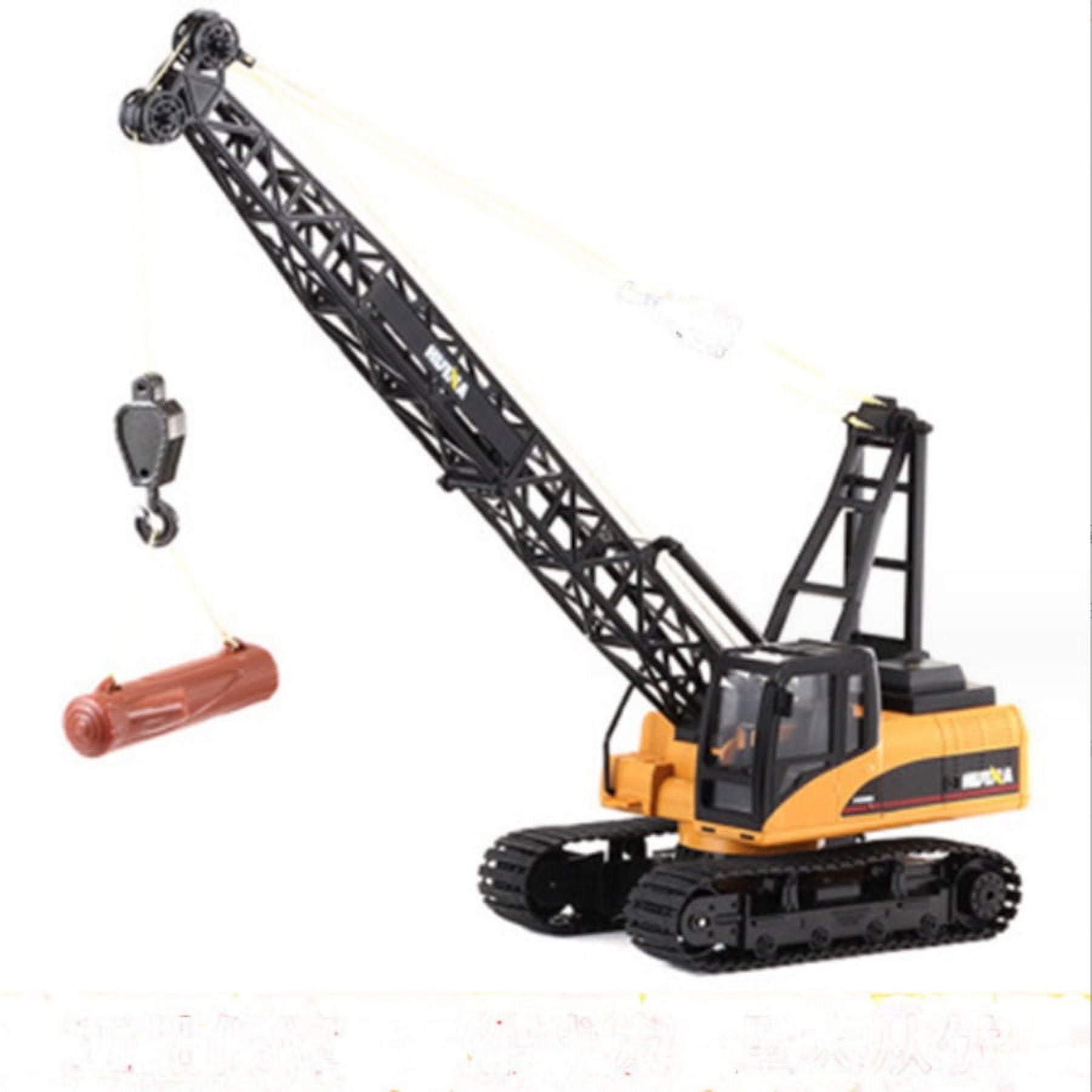 Cheefull Remote Control Crane Toy ,1/14 Scale with 15 Channel/Auto Demo/Light/Sound/680