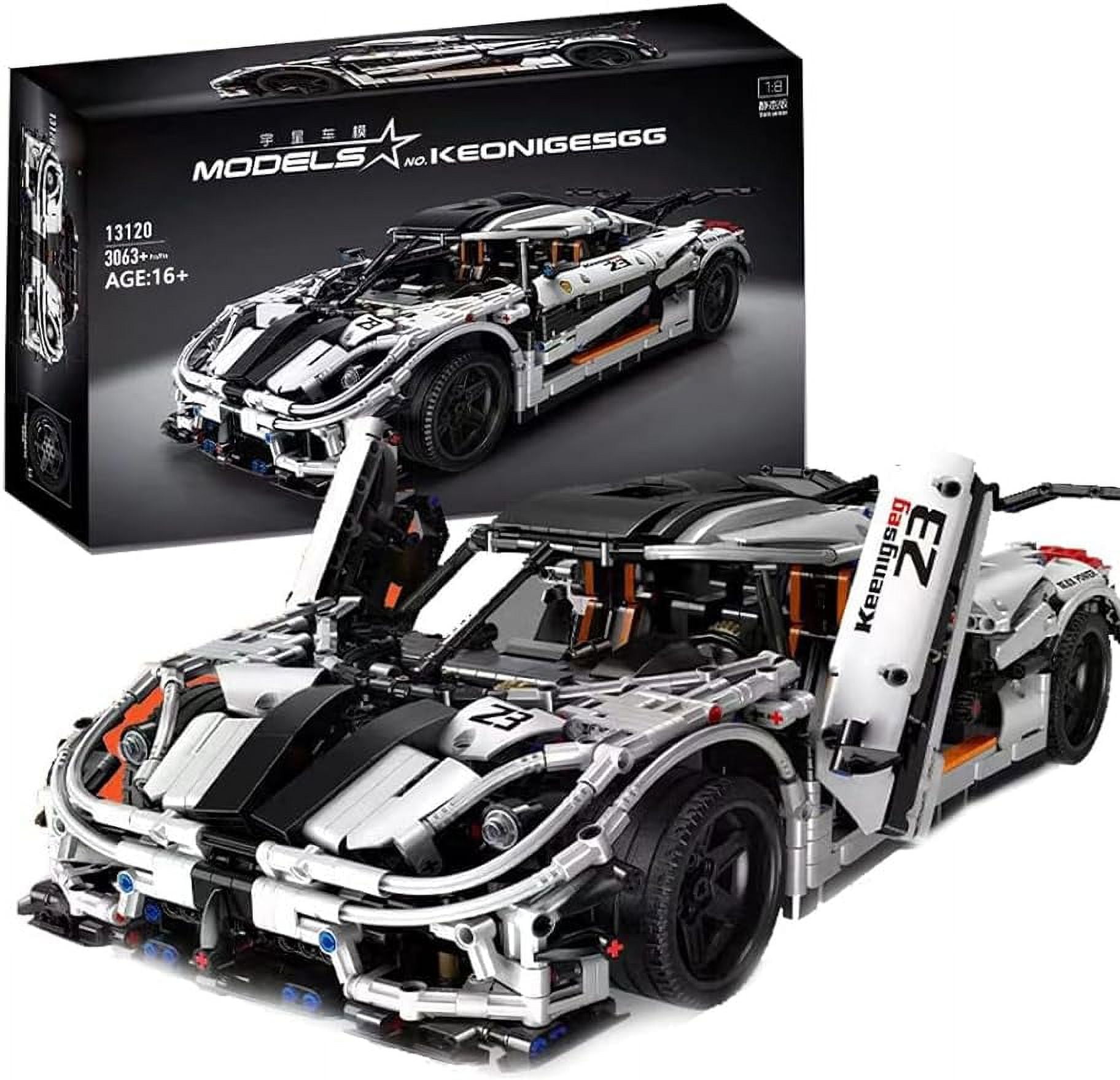 Cheefull Technic Car for Koenigsegg Building Set, Sport Car Collectable Model Car Building Kit
