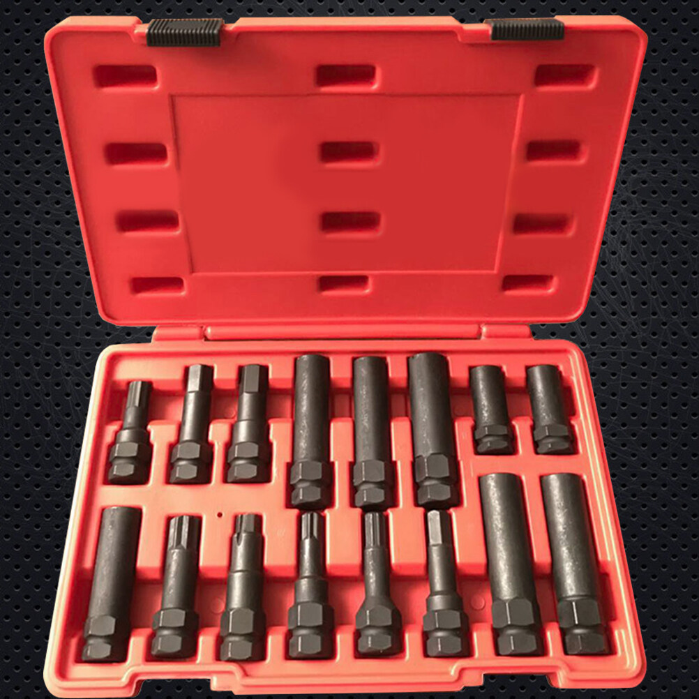 Cheefull Wheel Lock Key Removal Tool , Locking Lug Nut Master Hex and