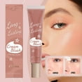 thumbnail image 1 of Cheek Heat Gel-Cream Blush Makeup Lasting Blush Cream Sheer Flush Of Color Multi-purpose Blush Cream Natural-Looking Color Makeup Lightweight Breathable Feel Moisturizing Blush Gel, 1 of 9