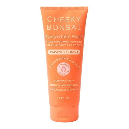 Cheeky Bonsai Everywhere Wash, Papaya Extract, 7 fl oz