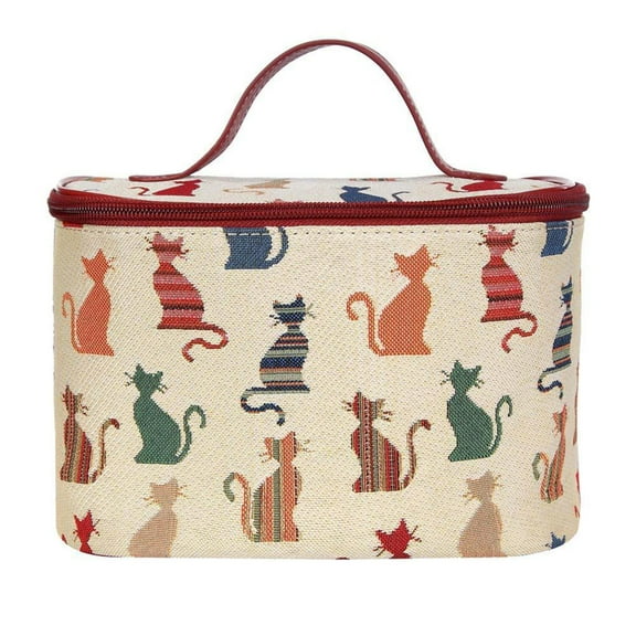 Cheeky Cat Toiletry Vanity Travel Bag