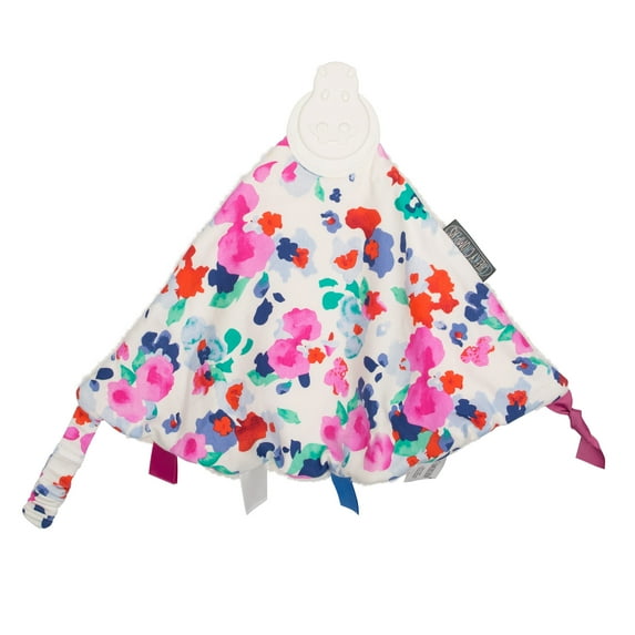 Cheeky Chompers Comfortchew Teething Blanket in Winter Bloom by Joules Designs