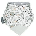 thumbnail image 1 of Cheeky Chompers Neckerchew Teething Bib in Panda Pals, 1 of 9