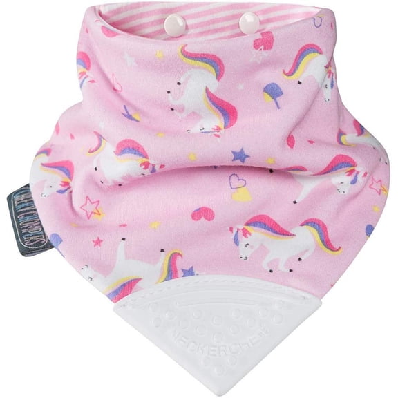 Cheeky Chompers Unicorn Love Neckerchew