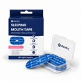 thumbnail image 1 of Cheeky Mouth Tape for Sleeping with Travel Case, Anti-Snoring Strips for Nasal Breathing,  Blue , 60 Count, 1 of 6