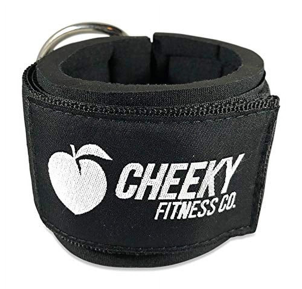 Cheeky Fitness Padded Ankle Straps for Cable Machines Foot Strap