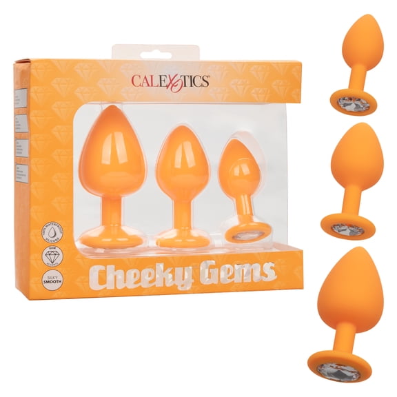 Cheekyâ„¢ Gems Anal Plugs Set of 3