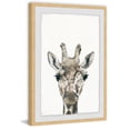thumbnail image 1 of Cheeky Giraffe Framed Painting Print, 1 of 6