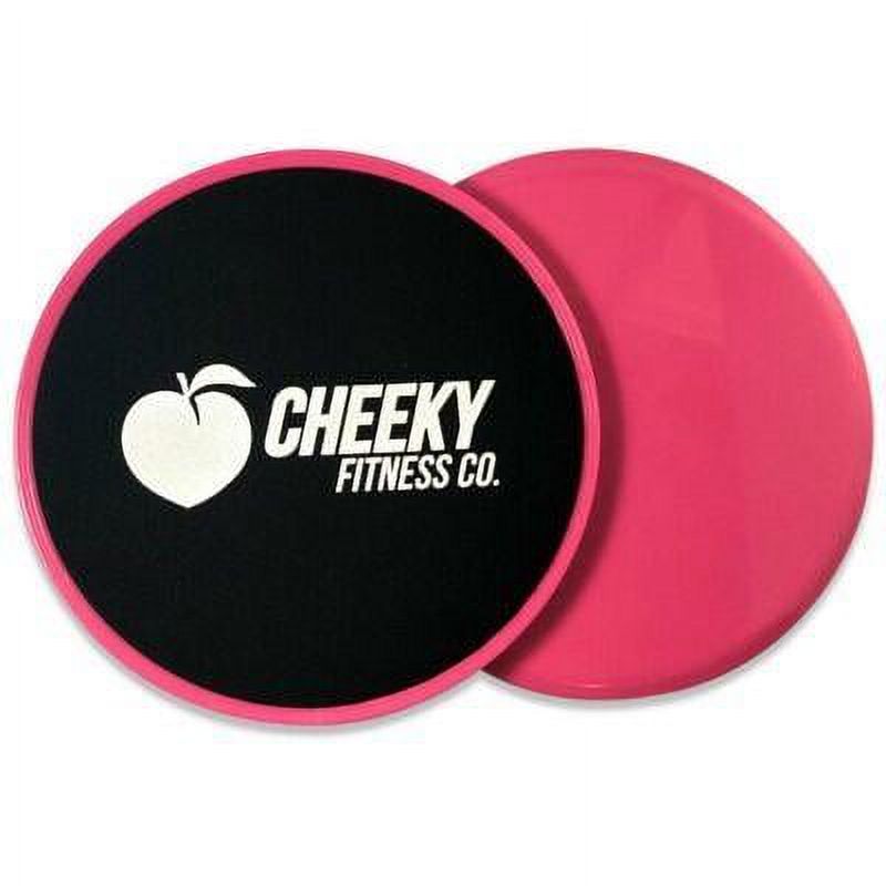 Cheeky Glute Development Core Exercise Sliders Set of 2, Dual Sided