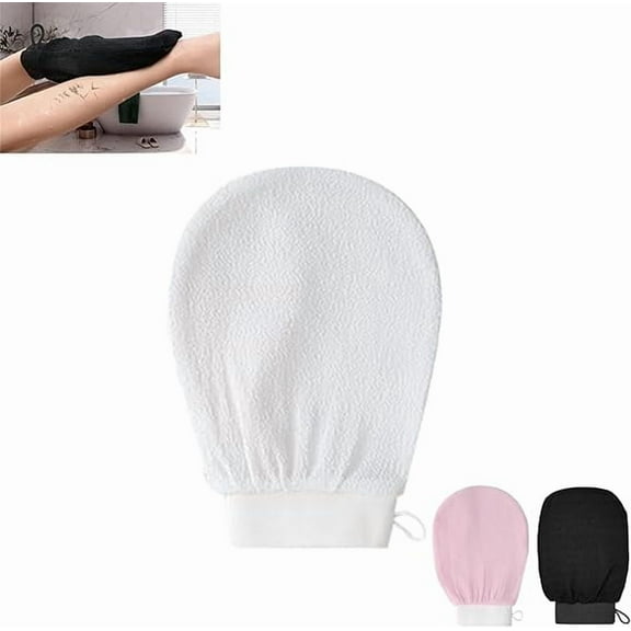 Cheekyglo Exfoliating Glove, Cheekyglo Exfoliating Scrub, Cheeky Glo Exfoliating Scrub, Dual-Sided Body Scrub Mitt for Smooth Skin, Quality Exfoliation, for All Skin Types