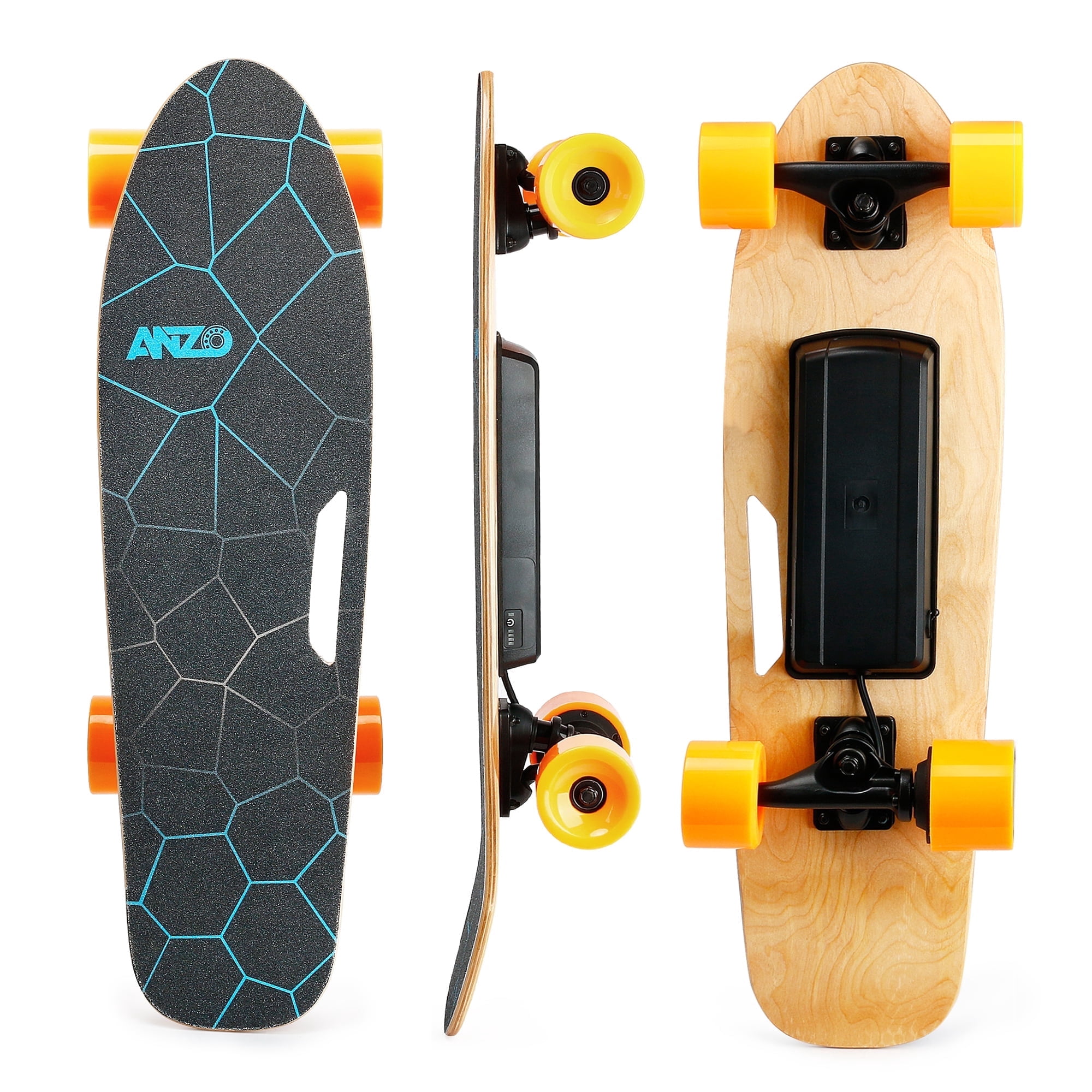 Cheelom 350W Electric Skateboard,7 Layers Maple E-Skateboard,with Remote Control,10 mph Top Speed,Load up to 220lbs for Adult, Teens