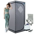 thumbnail image 1 of Cheelom Weight Loss Sauna Tent Portable Full Body Steam Sauna Box Sauna Tent with Folding Chair Walking Sauna, 1 of 8