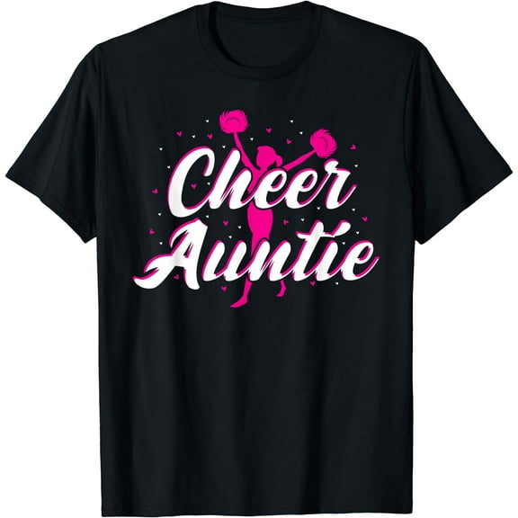 Cheer Aunt Cheerleader Outfit Cheer Auntie Cheer T-Shirt