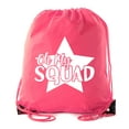 thumbnail image 1 of Cheer Bags, Pom Pom and Cheerleader drawstring Backpacks, Cheerleader Team bags, 1 of 2