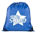 thumbnail image 1 of Cheer Bags, Pom Pom and Cheerleader drawstring Backpacks, Cheerleader Team bags, 1 of 2