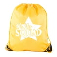 thumbnail image 1 of Cheer Bags, Pom Pom and Cheerleader drawstring Backpacks, Cheerleader Team bags, 1 of 2