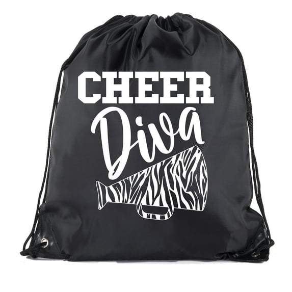 Cheer Bags, Pom Pom and Cheerleader drawstring Backpacks, Cheerleader Team bags
