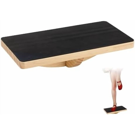 Cheer Balance Trainer, Wooden Cheer Flyer Stand, Cheer Stand for Cheerleading Flyer Balance, Cheer Flyer Stand Balance and Flexibility Trainer for Flexibility Core Strength (For Experienced Person)