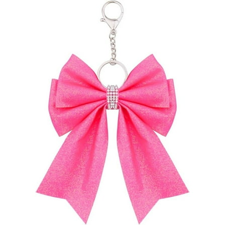 Cheer Bow Keychain for Girls Women Backapack Bag Charms Cheer Stuff Team Gifts for Women Girls Cheer Keychain Bow