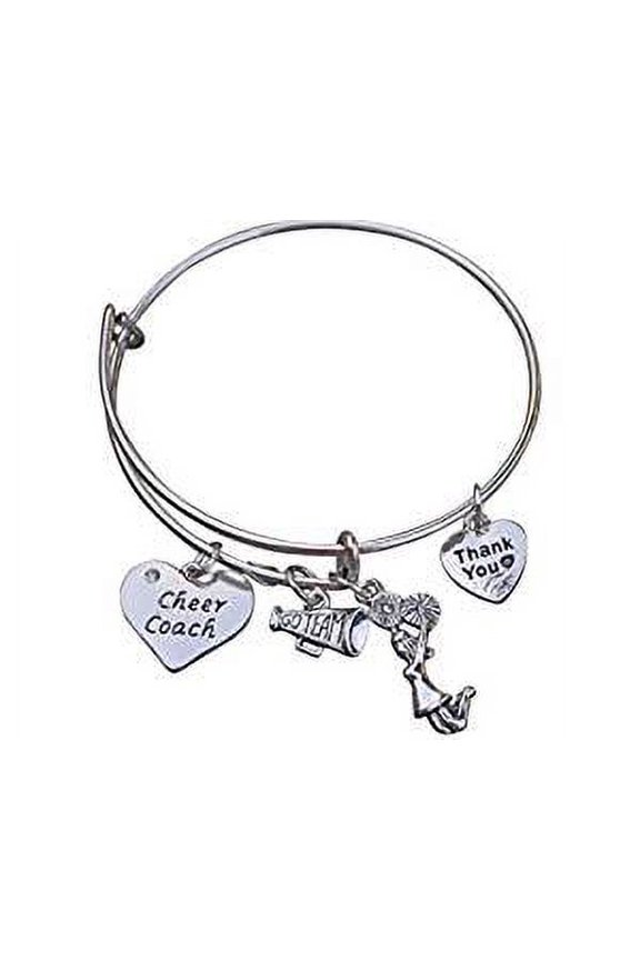 Cheer Coach Bracelet- Coach Cheerleading Bracelet- Cheer Jewelry - Perfect Gift For Coaches