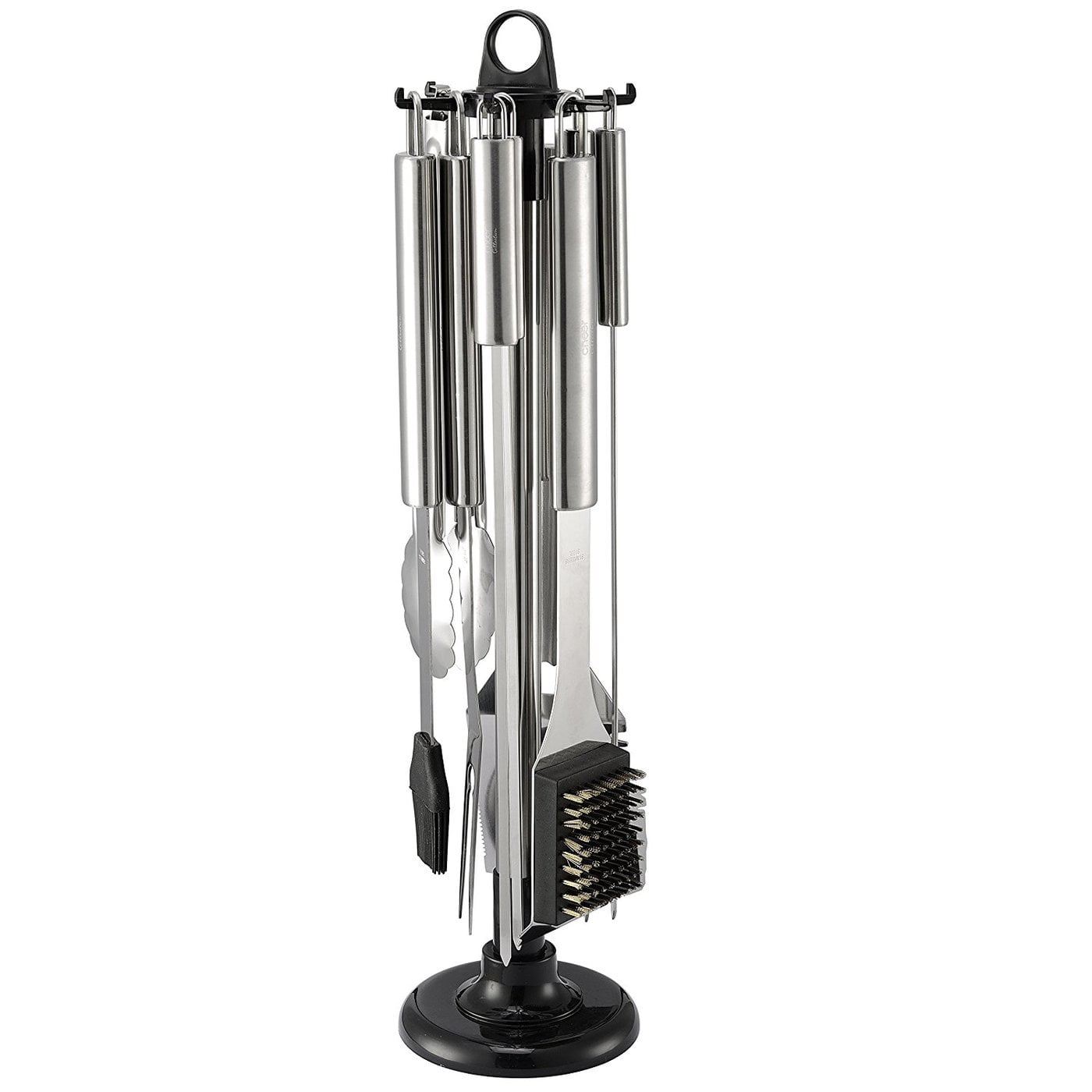 Cheer Collection Stainless Steel Grilling Tool Set