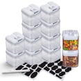 thumbnail image 1 of Cheer Collection 12 Piece Food Storsage Containers, .5L - White, 1 of 5