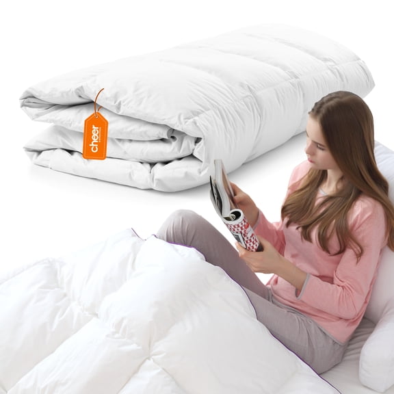 Cheer Collection All Season Down Alternative Comforter - Assorted Colors and Sizes