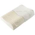 thumbnail image 1 of Cheer Collection Contoured Latex Memory Foam Pillow, 1 of 7