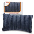thumbnail image 1 of Cheer Collection Faux Fur Throw Pillow Cover, 1 of 5