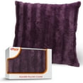 thumbnail image 1 of Cheer Collection Faux Fur Throw Pillow Cover, 1 of 5