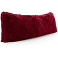 thumbnail image 1 of Cheer Collection Long Hair Shaggy Body Pillow 20" x 54", 1 of 6