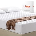 thumbnail image 1 of Cheer Collection Quilted Hypoallergenic Fitted Mattress Pad, 1 of 5
