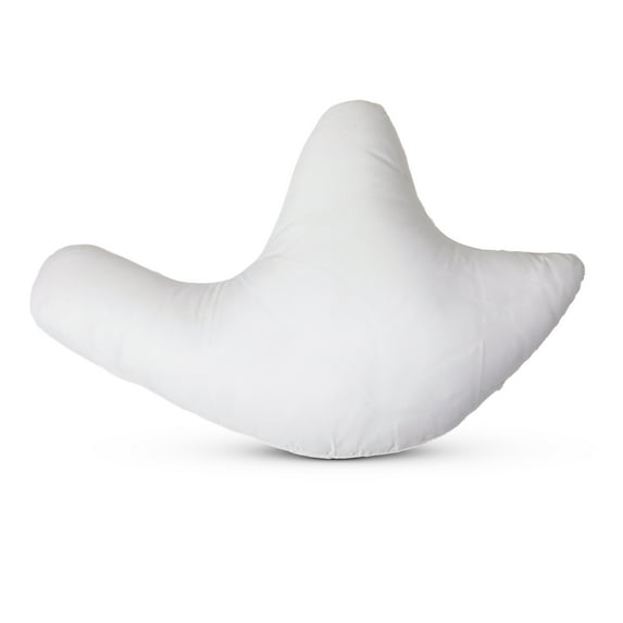 Cheer Collection Shoulder Surgery Recovery Pillow with Microplush Cover, White