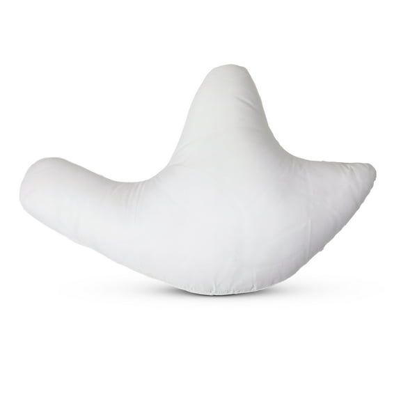 Cheer Collection Shoulder Surgery Recovery Pillow with Microplush Cover, White