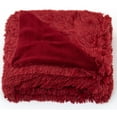 thumbnail image 1 of Cheer Collection Soft and Furry Long Shaggy Hair Throw Blanket, 1 of 5