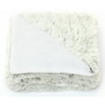 thumbnail image 1 of Cheer Collection Soft and Furry Long Shaggy Hair Throw Blanket, 1 of 5