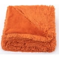 thumbnail image 1 of Cheer Collection Soft and Furry Long Shaggy Hair Throw Blanket, 1 of 5