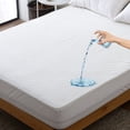 thumbnail image 1 of Cheer Collection Velvet Plush Waterproof Mattress Protector, 1 of 5