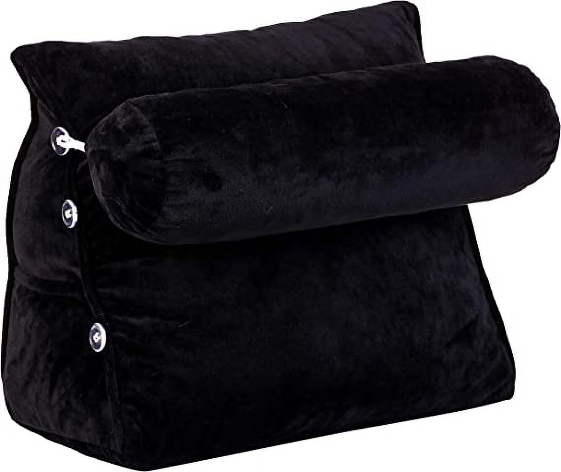 Cheer Collection Wedge Pillow with Detachable Bolster & Backrest